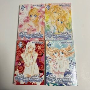 JAPANESE MANGA PAPILLON VOL 1-4 comic books graphic novels by Miwa Ueda